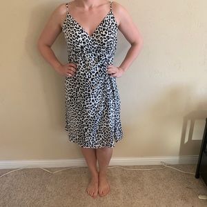 Express faux wrap dress. Size L